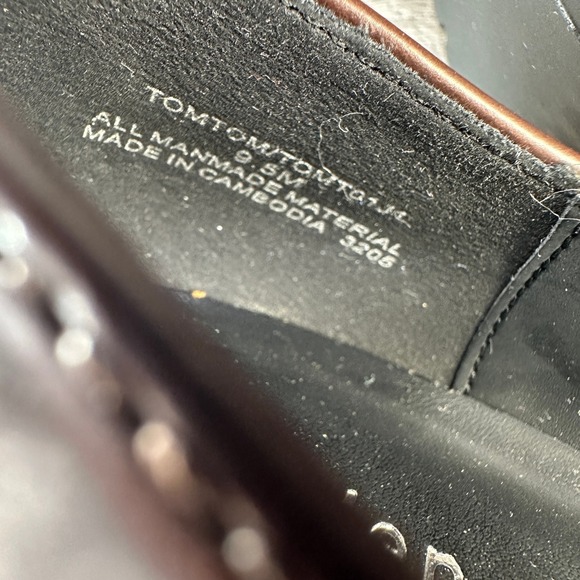 Madden Girl Mary Jane Shoes Womens 9.5 Brown Like New Platform Lug Sole Chunky - Picture 8 of 9